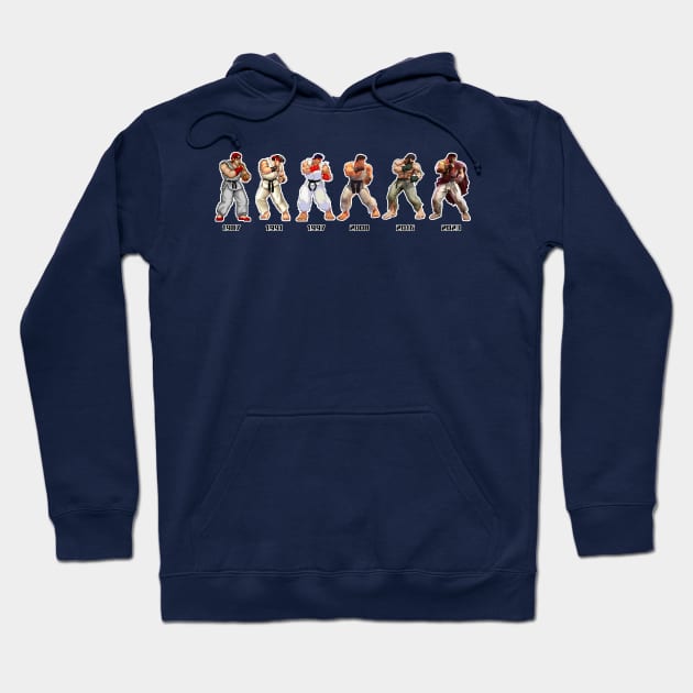 Ryu Evolution Hoodie by dankdesigns